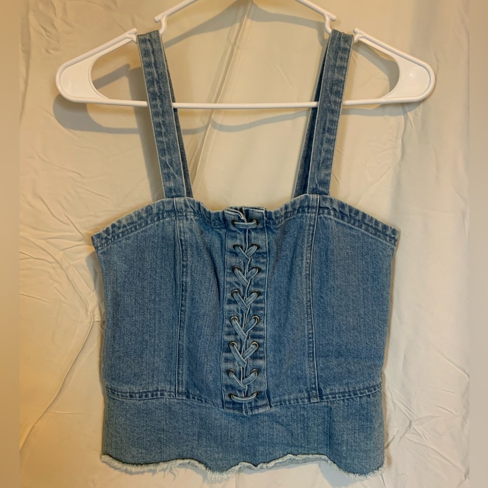 American Eagle Denim Top